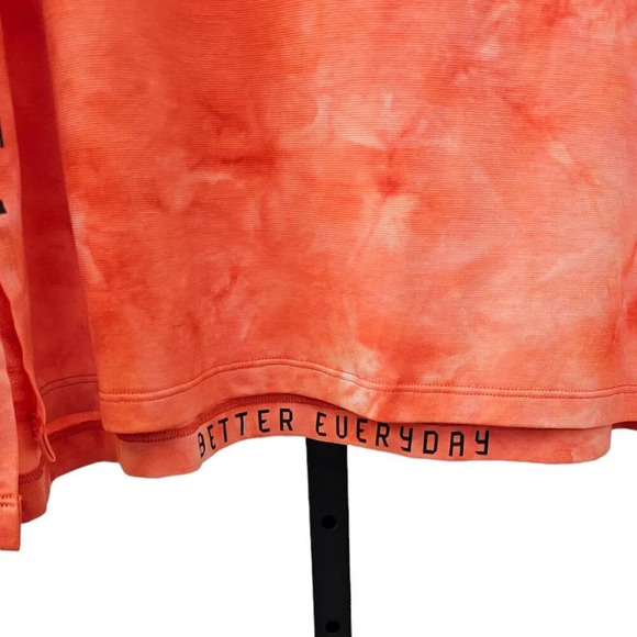 Lululemon Mens  Always Agile Tank Spray Dye Orange Size - Picture 2 of 7